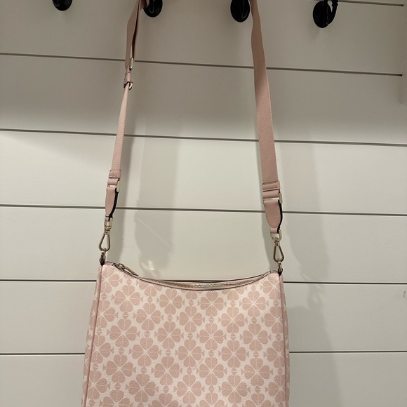 Kate Spade Pink and Cream Heart Crossbody Bag - Picture 4 of 10
